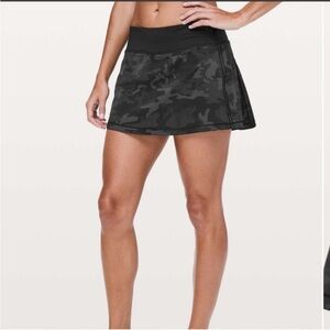 Lululemon Pace Rival Camo Skirt